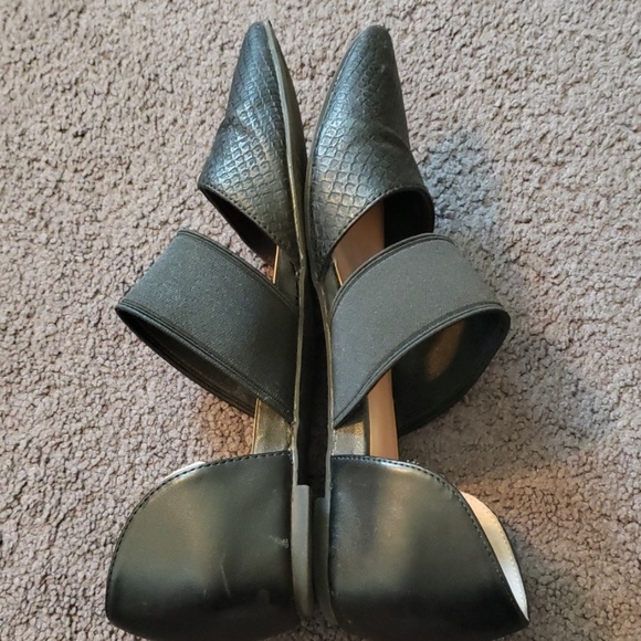 Simply Vera Vera Wang Black Flats 6.6 - Picture 2 of 4